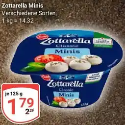 Globus Zottarella Minis Angebot