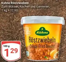 Globus Kühne Röstzwiebeln Angebot