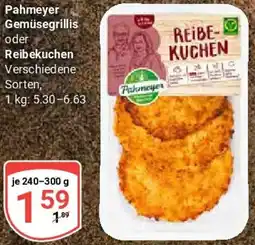 Globus Pahmeyer Gemüsegrillis oder Reibekuchen Angebot