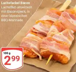 Globus Lachsfackel Bacon Angebot
