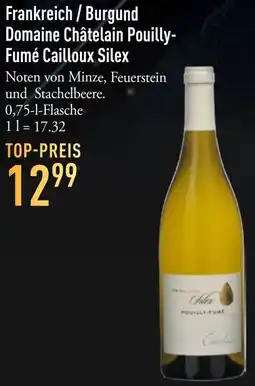 Galeria Markthalle Frankreich/Burgund Domaine Châtelain Pouilly Fumé Cailloux Silex Angebot