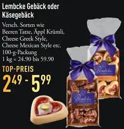 Galeria Markthalle Lembcke Gebäck oder Käsegebäck Angebot