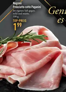 Galeria Markthalle Negroni Prosciutto cotto Paganini Angebot