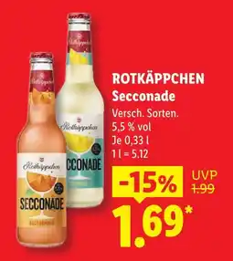 Lidl Rotkäppchen secconade blutorange Angebot