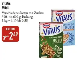 Galeria Markthalle Vitalis Müsli Angebot