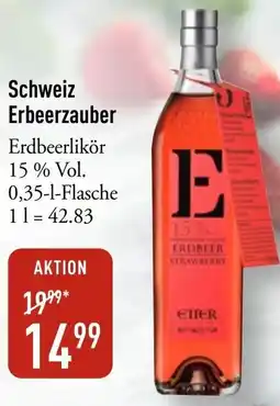 Galeria Markthalle Schweiz Erbeerzauber Angebot