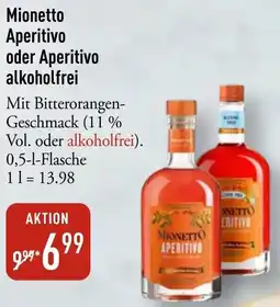 Galeria Markthalle Mionetto Aperitivo oder Aperitivo alkoholfrei Angebot