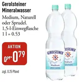 Galeria Markthalle Gerolsteiner Mineralwasser Angebot