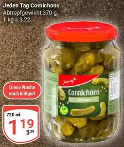 Globus Jeden Tag Cornichons Angebot