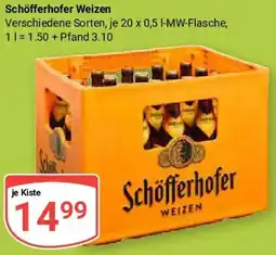Globus Schöfferhofer Weizen Angebot