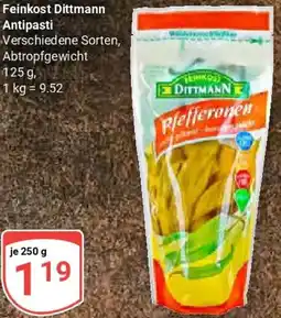 Globus Feinkost Dittmann Antipasti Angebot
