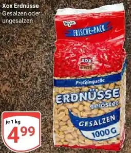 Globus Xox Erdnüsse Angebot