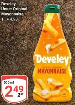 Globus Develey Unser Original Mayonnaise Angebot