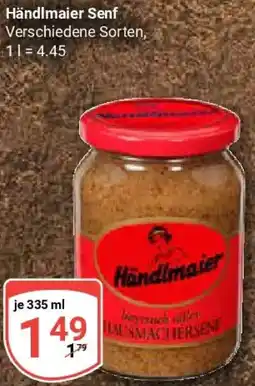 Globus Händlmaier Senf Angebot