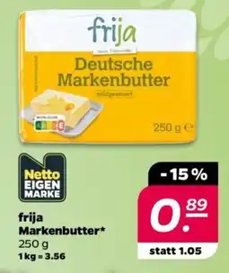 NETTO frija Markenbutter Angebot