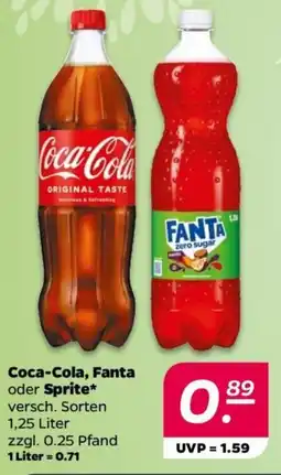 NETTO Coca-Cola, Fanta oder Sprite Angebot