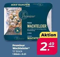 NETTO Premieur Wachteleier Angebot
