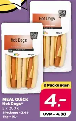 NETTO MEAL QUICK Hot Dogs Angebot