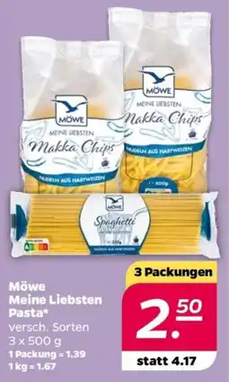 NETTO Möwe Meine Liebsten Pasta Angebot