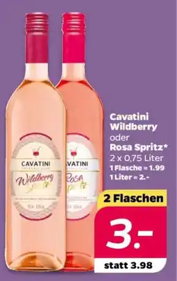 NETTO Cavatini Wildberry oder Rosa Spritz Angebot