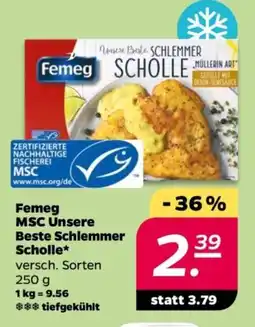 NETTO Femeg MSC Unsere Beste Schlemmer Scholle Angebot