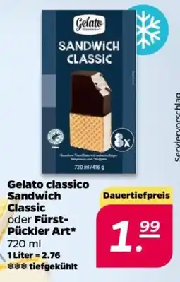NETTO Gelato classico Sandwich oder Fürst Pückler Art Angebot