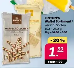 NETTO FINTON'S Waffel Sortiment Angebot
