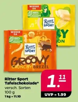 NETTO Ritter Sport Tafelschokolade Angebot