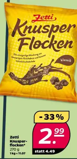 NETTO Zetti Knusperflocken Angebot