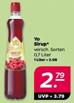 NETTO Yo Sirup Angebot