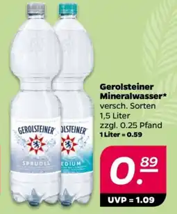 NETTO Gerolsteiner Mineralwasser Angebot