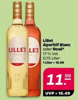 NETTO Lillet Aperitif Blanc oder Rosé Angebot