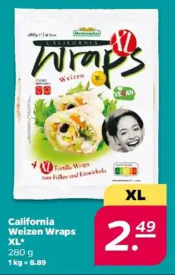 NETTO California Weizen Wraps XL Angebot