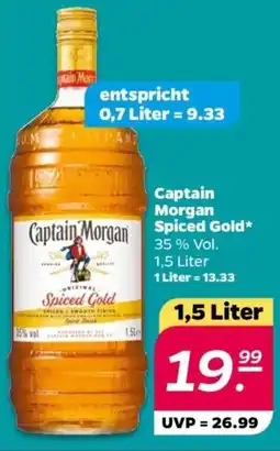 NETTO Captain Morgan Spiced Gold Angebot