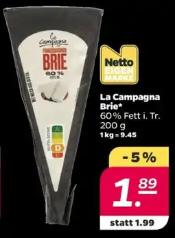 NETTO La Campagna Brie Angebot