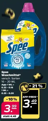 NETTO Spee Waschmittel Angebot