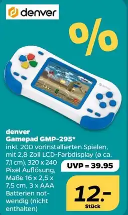 NETTO denver Gamepad GMP-295 Angebot