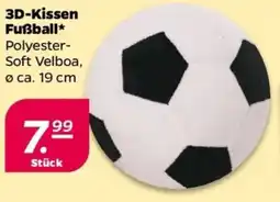 NETTO 3D-Kissen Fußball Angebot
