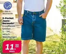 NETTO 5-Pocket Jeans Bermuda Angebot