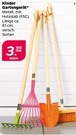 NETTO Kinder Gartengerät Angebot