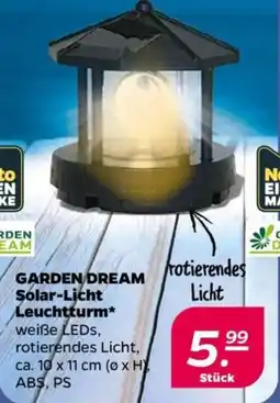 NETTO GARDEN DREAM Solar-Licht Leuchtturm Angebot