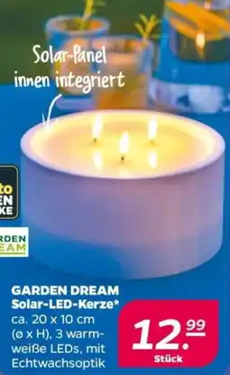 NETTO GARDEN DREAM Solar-LED-Kerze Angebot
