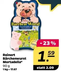 NETTO Reinert Bärchenwurst Mortadella Angebot