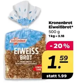 NETTO Kronenbrot Eiweißbrot Angebot
