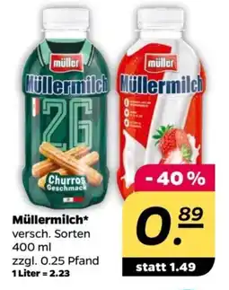 NETTO Müllermilch Angebot