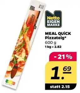 NETTO MEAL QUICK Pizzateig Angebot