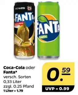 NETTO Coca-Cola oder Fanta Angebot