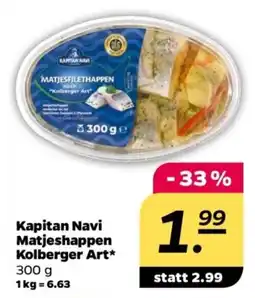 NETTO Kapitan Navi Matjeshappen Kolberger Art Angebot