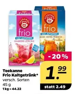NETTO Teekanne Frio Kaltgetränk Angebot