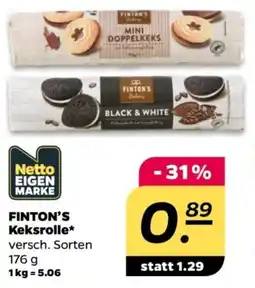 NETTO Finton's keksrolle Angebot